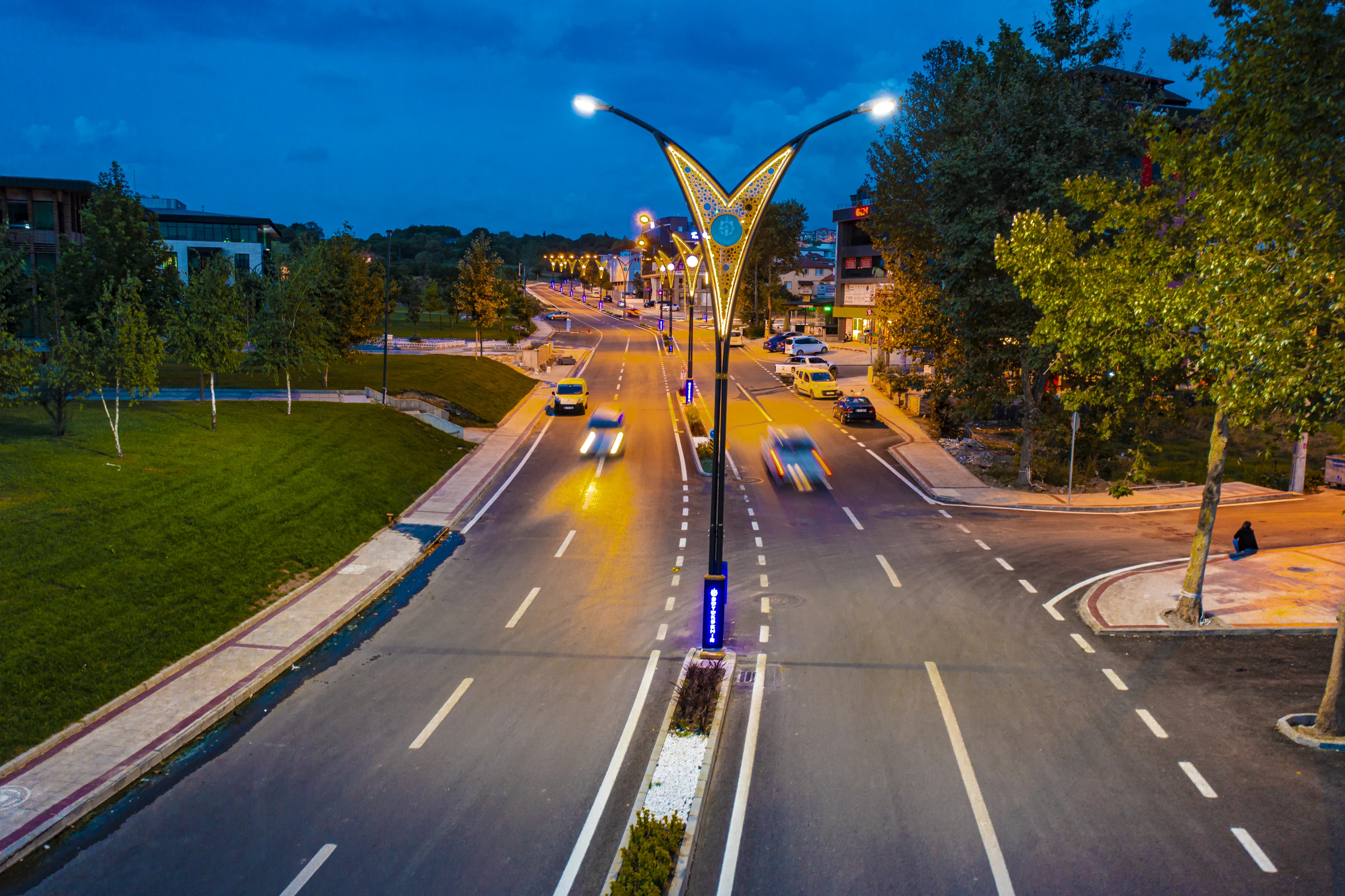 Asfalt, Parke, Yeni Yol