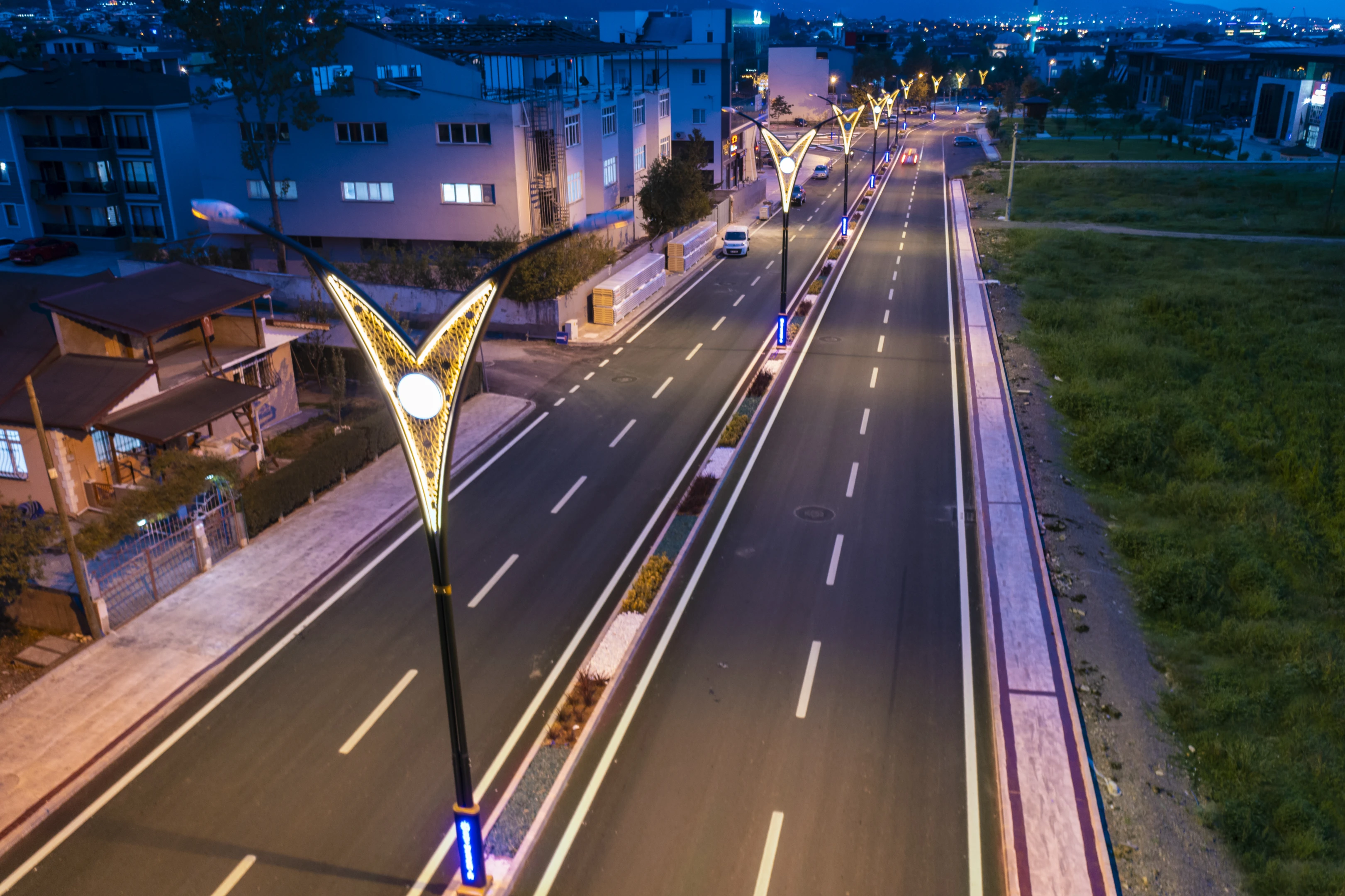 Asfalt, Parke, Yeni Yol